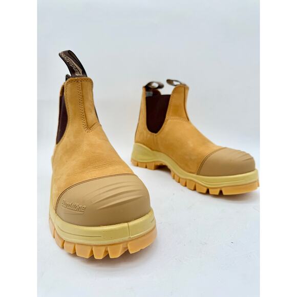 Blundstone Classic Brown Leather Pull-On Chelsea Boots Women’s Size 10 - Picture 4 of 8